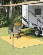 vidaXL Килим за палатка 250x300 см бежов