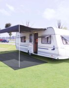 vidaXL Килим за палатка 250x450 см антрацит