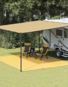 vidaXL Килим за палатка 400x500 см бежов
