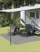 vidaXL Килим за палатка антрацит 35x25 м
