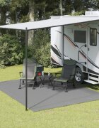vidaXL Килим за палатка антрацит 4x3 м