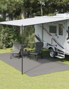 vidaXL Килим за палатка антрацит 6x3 м