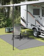 vidaXL Килим за палатка Антрацит 800 x 350 см Полиестер
