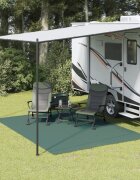 vidaXL Килим за палатка зелен 35x25 м