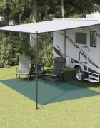vidaXL Килим за палатка зелен 4x25 м