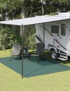 vidaXL Килим за палатка зелен 5x3 м
