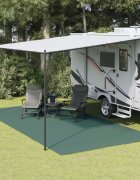vidaXL Килим за палатка зелен 6x3 м