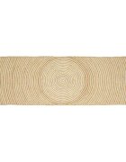 vidaXL Килим за площ Бяло 80 x 250 cm юта