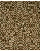 vidaXL Килим за площ Черно 240 x 240 cm юта