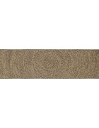 vidaXL Килим за площ Естествено и черно 60 x 200 cm юта