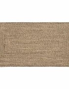 vidaXL Килим за площ Естествено и черно 80 x 150 cm юта