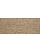 vidaXL Килим за площ Естествено и черно 80 x 200 cm юта
