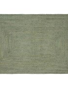 vidaXL Килим за площ Маслиненозелено 120 x 170 cm юта