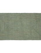 vidaXL Килим за площ Маслиненозелено 80 x 150 cm юта