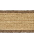 vidaXL Килим за площ Сиво 60 x 110 cm юта
