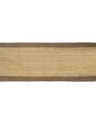 vidaXL Килим за площ Сиво 80 x 250 cm юта