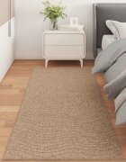 vidaXL Килим за вътрешна и външна употреба AGIRA Натурално 150 x 80 cm
