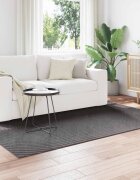 vidaXL Килим за вътрешна и външна употреба PALMERAS Антрацит Полиестер