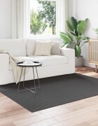 vidaXL Килим за вътрешна и външна употреба PALMERAS Антрацит Полиестер