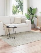 vidaXL Килим за вътрешна и външна употреба PALMERAS Зелен 200 x 200 cm