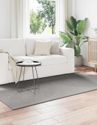 vidaXL Килим за вътрешно помещение GALATI Сиво 170 x 120 см Полиестер