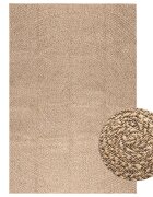 vidaXL Килим "ZIZUR" 140x200 см визия юта за закрито и открито