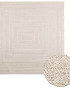 vidaXL Килим "ZIZUR" 200x200 см визия юта за закрито и открито