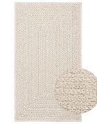 vidaXL Килим "ZIZUR" 60x110 см визия юта за закрито и открито