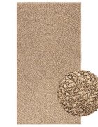 vidaXL Килим "ZIZUR" 80x150 см визия юта за закрито и открито