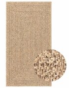 vidaXL Килим "ZIZUR" 80x150 см визия юта за закрито и открито