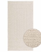 vidaXL Килим "ZIZUR" 80x150 см визия юта за закрито и открито