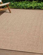 vidaXL Килим "ZIZUR" 80x250 см визия юта за закрито и открито