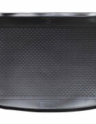 vidaXL Килимче за багажник Черно подходящ за CADDY 5M 2020- Каучук