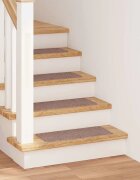 vidaXL Килимчета против подхлъзване за стълби 15 бр. 60 x 25 cm