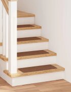 vidaXL Килимчета против подхлъзване за стълби 15 бр. 60 x 25 cm Жълто