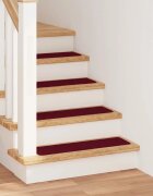 vidaXL Килимчета против подхлъзване за стълби 15 бр. 75 x 20 cm