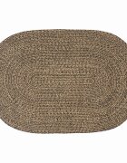 vidaXL Килими за помещение Черно 100 x 152 см юта