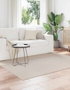 vidaXL Килими за помещение Квадратна FARO Крем 120 x 120 cm Полиестер