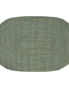 vidaXL Килими за помещение Маслиненозелено 100 x 152 см юта