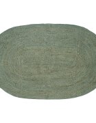 vidaXL Килими за помещение Маслиненозелено 205 x 305 см юта