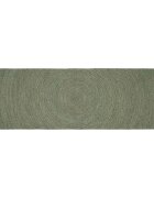 vidaXL Килими за помещение Маслиненозелено 80 x 250 cm юта