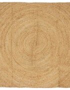 vidaXL Килими за помещение Натурално 120 x 120 cm юта