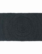 vidaXL Килими за помещение Тъмносиво 60 x 110 cm юта
