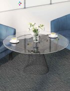 vidaXL Килимна плочка Бетонно сиво 50 x 50 cm 36 бр. ПП и Битум