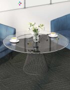 vidaXL Килимна плочка Лентист светло зелен 50 x 50 cm 4 бр. ПП и Битум