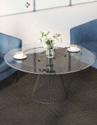 vidaXL Килимна плочка Линиран светлокафяв 50 x 50 cm 20 бр. ПП и Битум