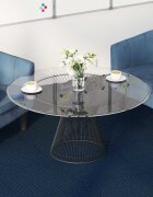 vidaXL Килимна плочка Синьо 50 x 50 cm 4 бр. ПП и Битум