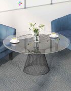 vidaXL Килимна плочка Светло сиво с ивица 50 x 50 cm 4 бр. ПП и Битум