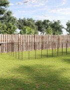 vidaXL Клетка за кучета черна 2541 м² стомана