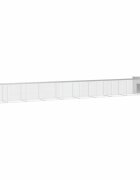 vidaXL Клетка за пилета сива 1000x91x100 см поцинкована стомана
